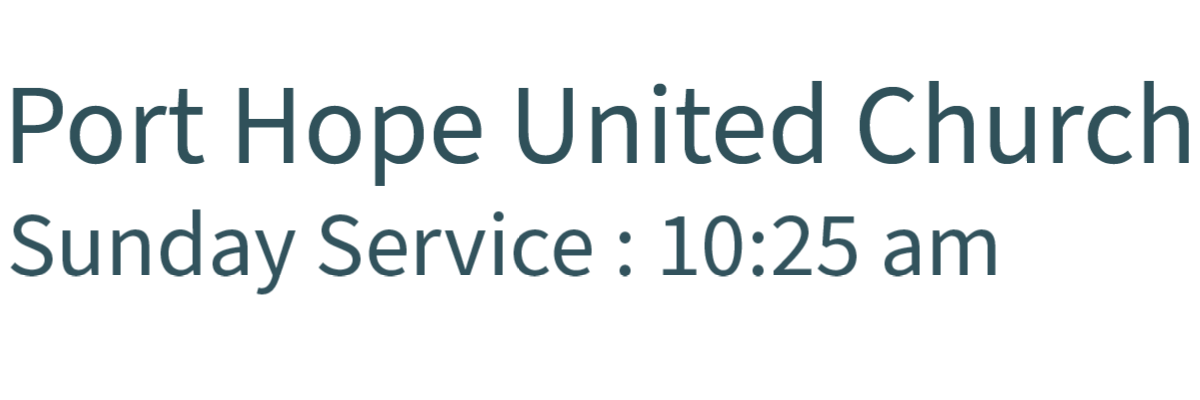 Port Hope United Church